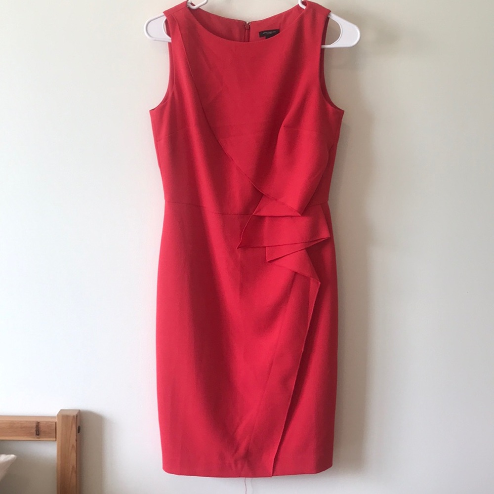 ANN TAYLOR PINK COCKTAIL DRESS